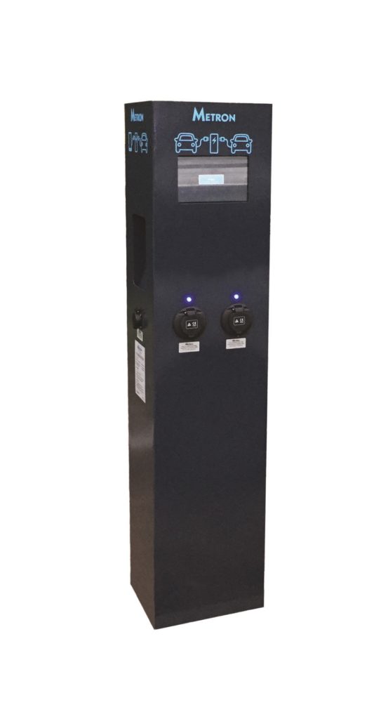 Standalone Tower CT02 EV Charging Station Metron Shop