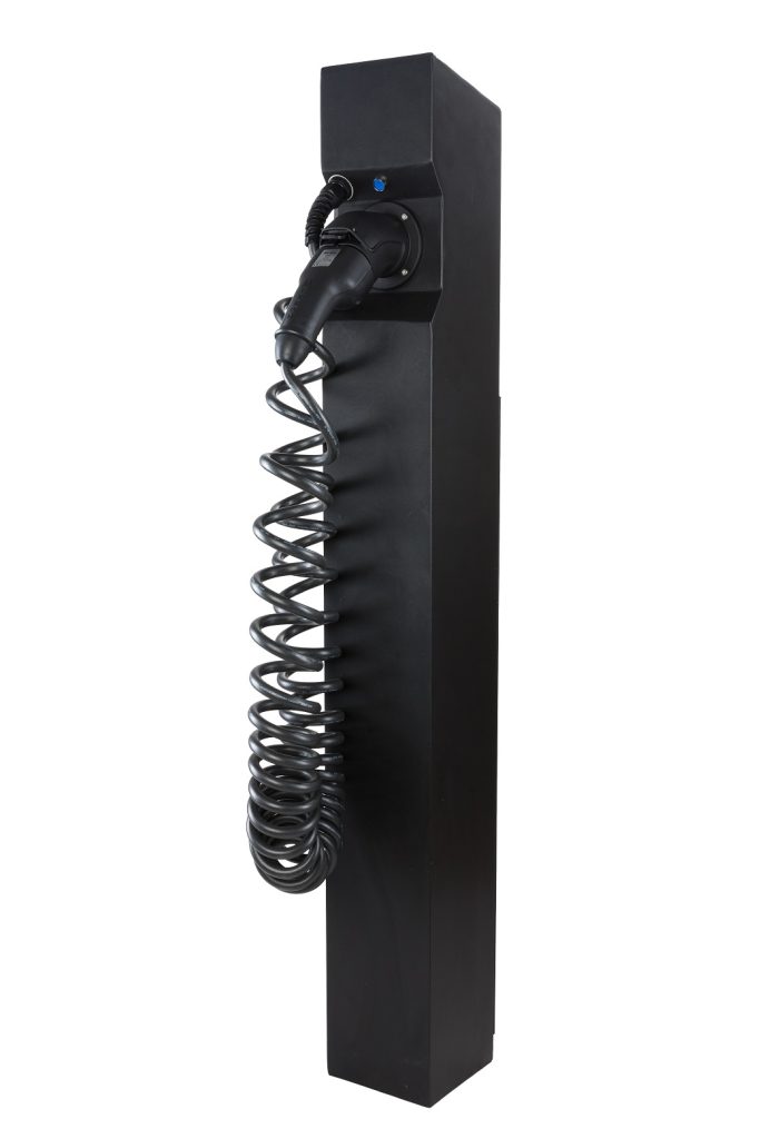 Standalone Mini Tower EV Charging Station Metron Shop